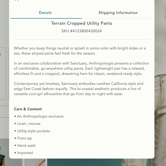 Terrain Utility Pants - Picture 2 of 7